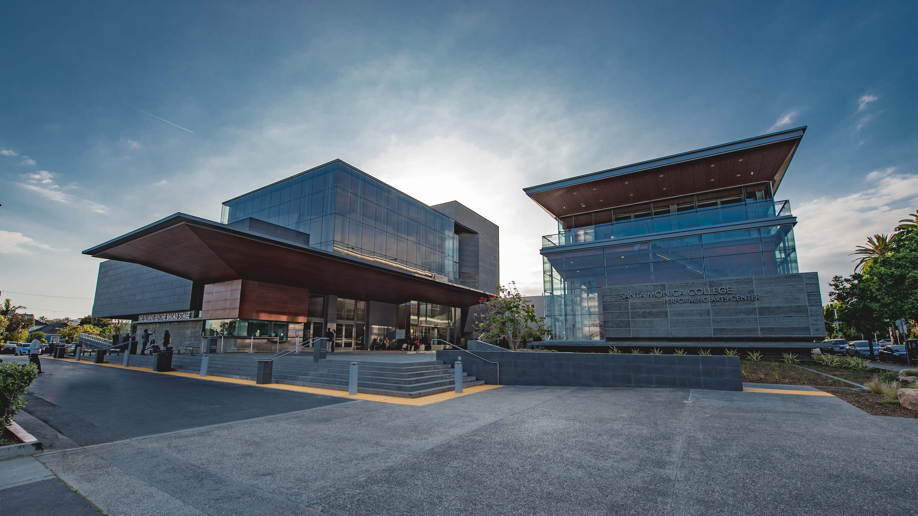 View of BroadStage exterior